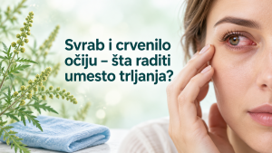 Svrab i crvenilo očiju tokom alergije